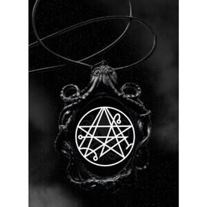 Cthulhu Pendant Necronomicon Symbol H.P. Lovecraft Jewelry
